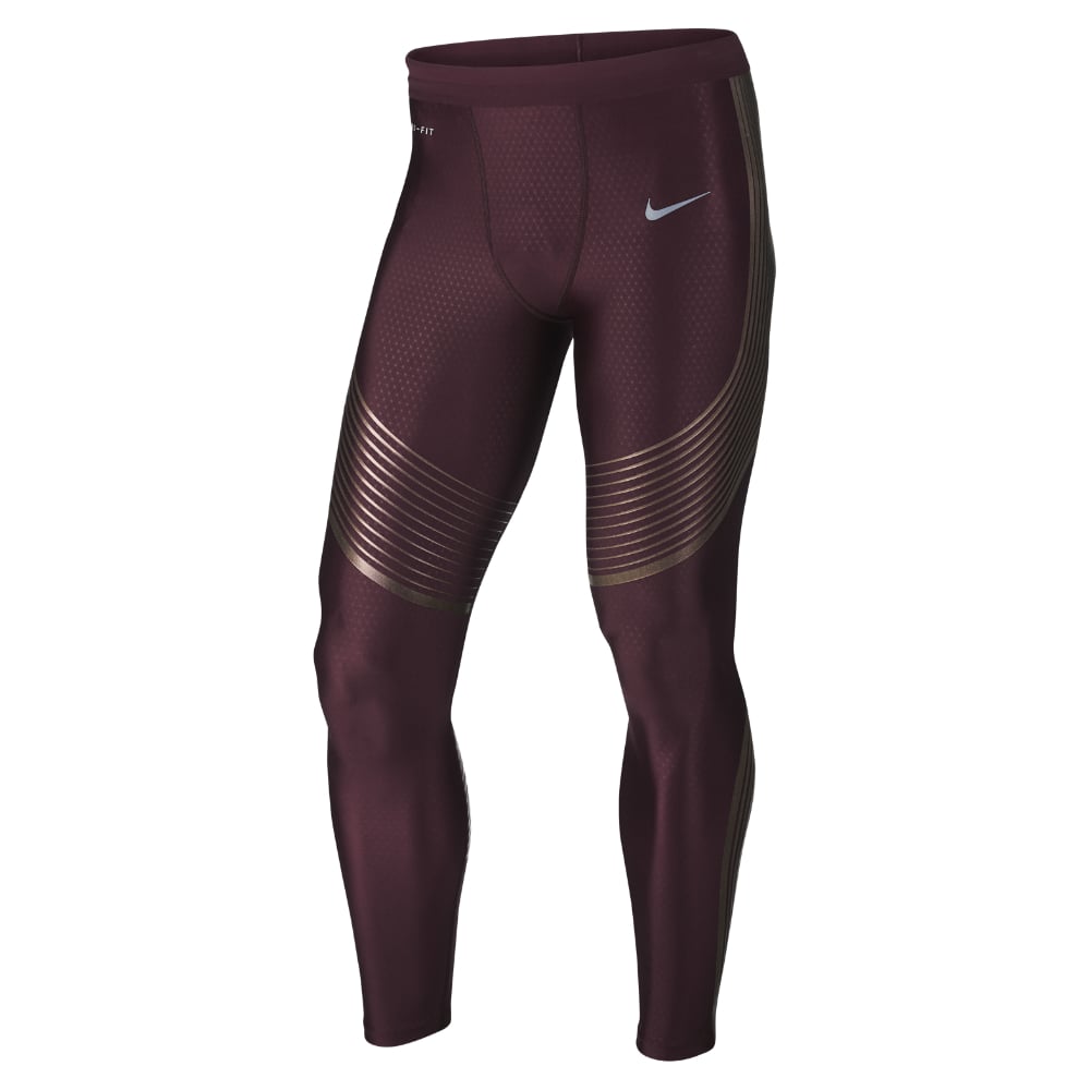 purple nike tights mens